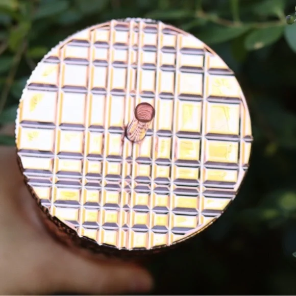 Starbucks 2023 Holiday Metallic Mirror Rose Gold Jeweled Venti Tumbler - Picture 2 of 4